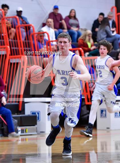 Thumbnail 3 in Paris vs Jessieville (AAA 3A 2nd Round Conference Playoff) photogallery.