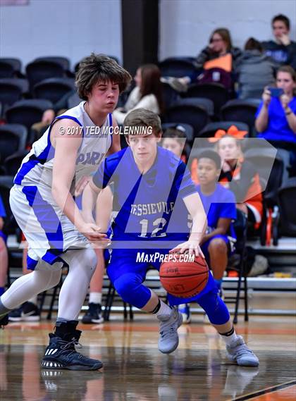 Thumbnail 3 in Paris vs Jessieville (AAA 3A 2nd Round Conference Playoff) photogallery.