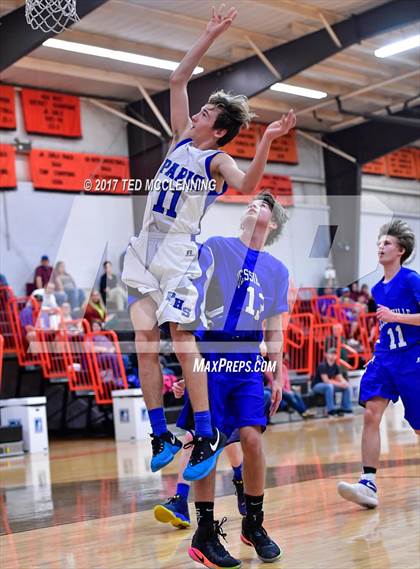 Thumbnail 2 in Paris vs Jessieville (AAA 3A 2nd Round Conference Playoff) photogallery.