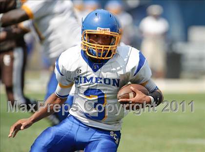 Thumbnail 1 in Simeon vs. Mount Carmel (2010 Kickoff Classic) photogallery.