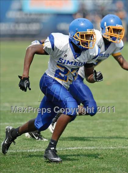 Thumbnail 1 in Simeon vs. Mount Carmel (2010 Kickoff Classic) photogallery.