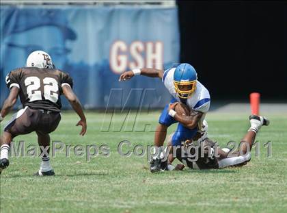 Thumbnail 3 in Simeon vs. Mount Carmel (2010 Kickoff Classic) photogallery.