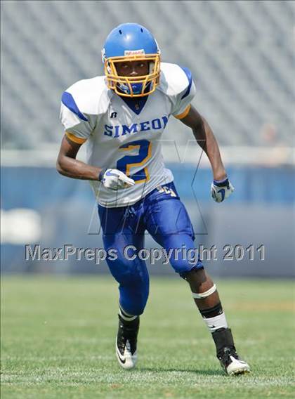 Thumbnail 3 in Simeon vs. Mount Carmel (2010 Kickoff Classic) photogallery.