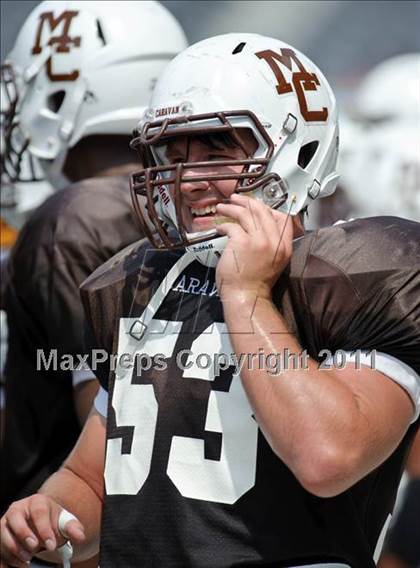Thumbnail 2 in Simeon vs. Mount Carmel (2010 Kickoff Classic) photogallery.