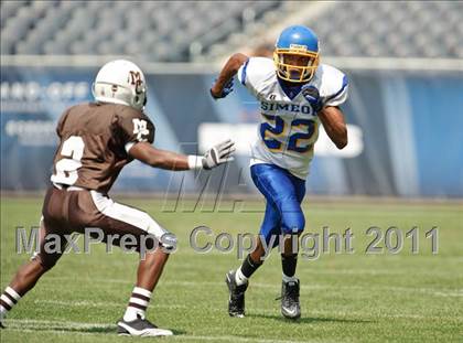 Thumbnail 1 in Simeon vs. Mount Carmel (2010 Kickoff Classic) photogallery.