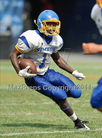 Thumbnail 3 in Simeon vs. Mount Carmel (2010 Kickoff Classic) photogallery.