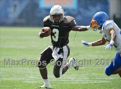 Thumbnail 3 in Simeon vs. Mount Carmel (2010 Kickoff Classic) photogallery.