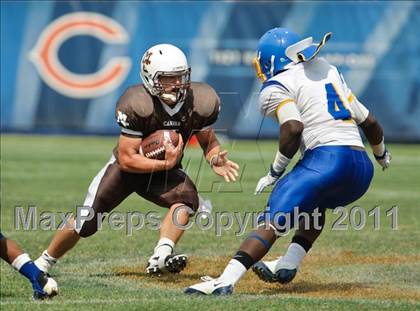 Thumbnail 2 in Simeon vs. Mount Carmel (2010 Kickoff Classic) photogallery.