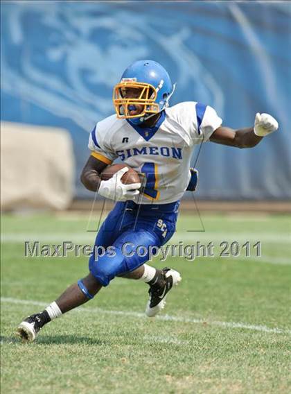 Thumbnail 1 in Simeon vs. Mount Carmel (2010 Kickoff Classic) photogallery.