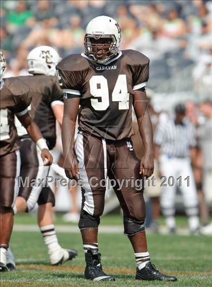 Thumbnail 2 in Simeon vs. Mount Carmel (2010 Kickoff Classic) photogallery.
