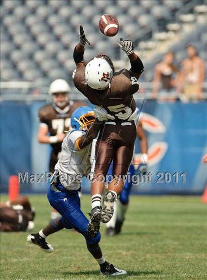 Thumbnail 1 in Simeon vs. Mount Carmel (2010 Kickoff Classic) photogallery.
