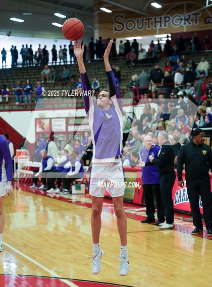 Thumbnail 2 in Mt. Vernon vs. Brownsburg (IHSAA 4A Regional) photogallery.