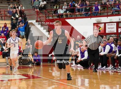 Thumbnail 3 in Mt. Vernon vs. Brownsburg (IHSAA 4A Regional) photogallery.