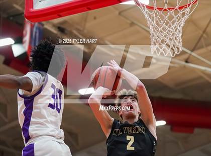 Thumbnail 1 in Mt. Vernon vs. Brownsburg (IHSAA 4A Regional) photogallery.