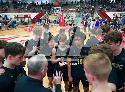 Thumbnail 1 in Mt. Vernon vs. Brownsburg (IHSAA 4A Regional) photogallery.