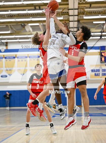 Thumbnail 3 in Penfield @ Webster Schroeder (NYSPHSAA Section V Class AA Quarterfinals) photogallery.