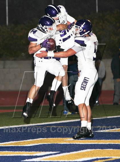 Thumbnail 1 in Carlsbad vs. San Pasqual (CIF SDS Playoffs)  photogallery.