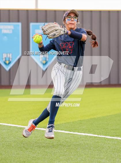 Thumbnail 3 in Melissa @ Wakeland (UIL 5A D1 Girls Softball Area) photogallery.