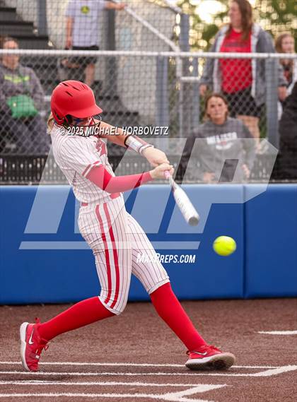Thumbnail 1 in Melissa @ Wakeland (UIL 5A D1 Girls Softball Area) photogallery.