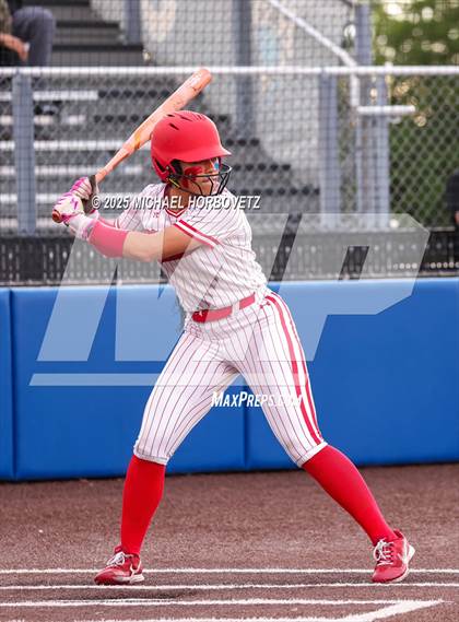 Thumbnail 2 in Melissa @ Wakeland (UIL 5A D1 Girls Softball Area) photogallery.