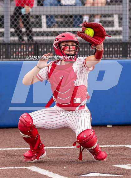 Thumbnail 3 in Melissa @ Wakeland (UIL 5A D1 Girls Softball Area) photogallery.