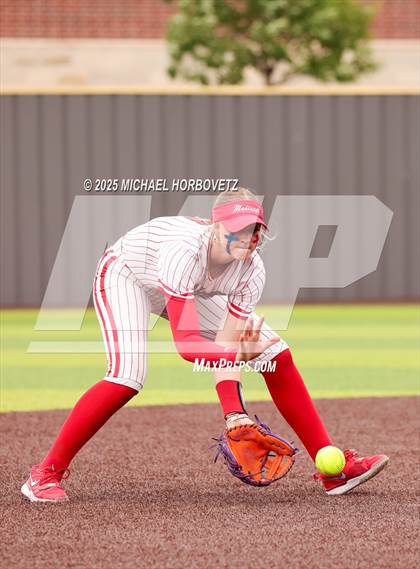 Thumbnail 2 in Melissa @ Wakeland (UIL 5A D1 Girls Softball Area) photogallery.