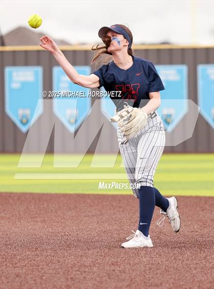 Thumbnail 2 in Melissa @ Wakeland (UIL 5A D1 Girls Softball Area) photogallery.