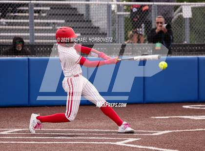 Thumbnail 3 in Melissa @ Wakeland (UIL 5A D1 Girls Softball Area) photogallery.