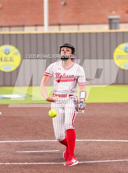 Thumbnail 2 in Melissa @ Wakeland (UIL 5A D1 Girls Softball Area) photogallery.