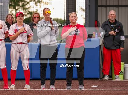 Thumbnail 2 in Melissa @ Wakeland (UIL 5A D1 Girls Softball Area) photogallery.