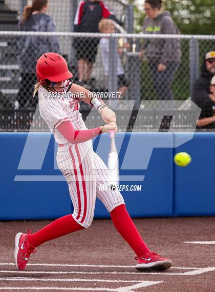 Thumbnail 1 in Melissa @ Wakeland (UIL 5A D1 Girls Softball Area) photogallery.
