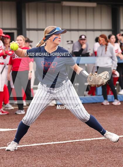 Thumbnail 3 in Melissa @ Wakeland (UIL 5A D1 Girls Softball Area) photogallery.