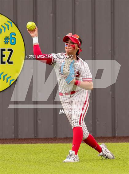Thumbnail 2 in Melissa @ Wakeland (UIL 5A D1 Girls Softball Area) photogallery.