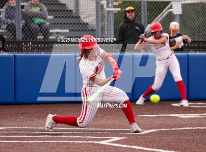 Thumbnail 3 in Melissa @ Wakeland (UIL 5A D1 Girls Softball Area) photogallery.