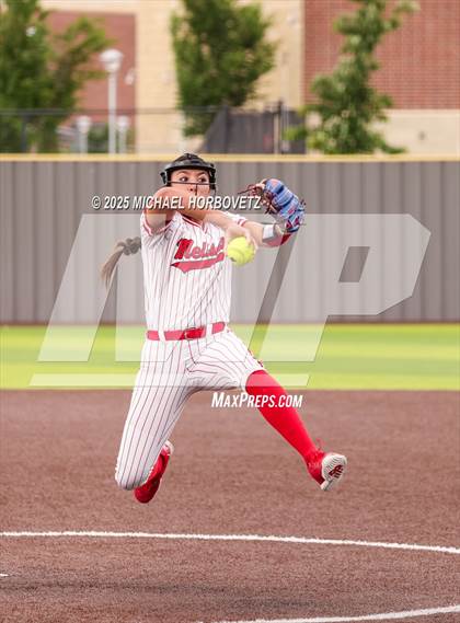 Thumbnail 2 in Melissa @ Wakeland (UIL 5A D1 Girls Softball Area) photogallery.