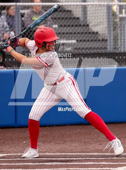 Thumbnail 2 in Melissa @ Wakeland (UIL 5A D1 Girls Softball Area) photogallery.