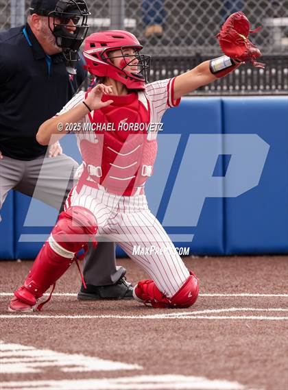 Thumbnail 2 in Melissa @ Wakeland (UIL 5A D1 Girls Softball Area) photogallery.