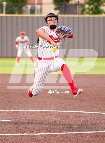 Thumbnail 3 in Melissa @ Wakeland (UIL 5A D1 Girls Softball Area) photogallery.