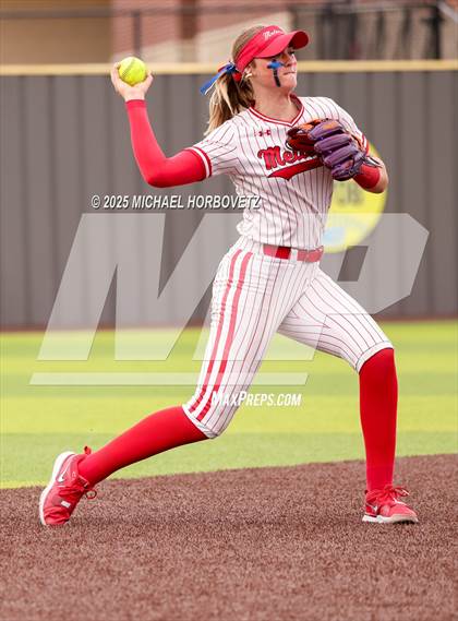 Thumbnail 2 in Melissa @ Wakeland (UIL 5A D1 Girls Softball Area) photogallery.