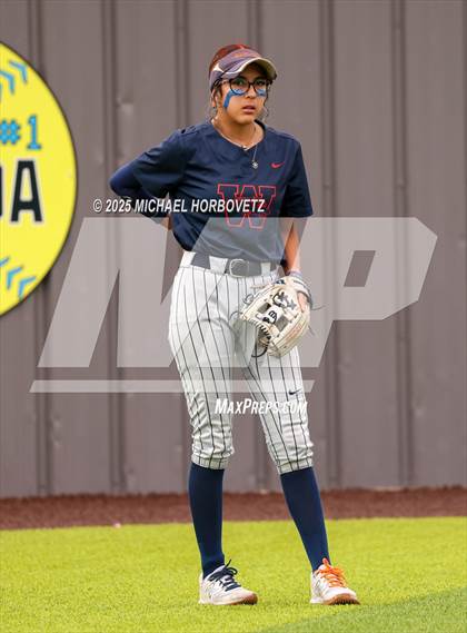 Thumbnail 3 in Melissa @ Wakeland (UIL 5A D1 Girls Softball Area) photogallery.