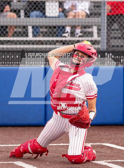 Thumbnail 3 in Melissa @ Wakeland (UIL 5A D1 Girls Softball Area) photogallery.