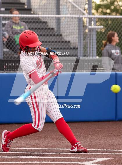 Thumbnail 2 in Melissa @ Wakeland (UIL 5A D1 Girls Softball Area) photogallery.