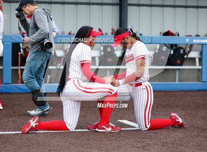 Thumbnail 2 in Melissa @ Wakeland (UIL 5A D1 Girls Softball Area) photogallery.