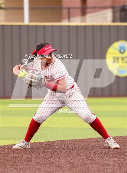 Thumbnail 2 in Melissa @ Wakeland (UIL 5A D1 Girls Softball Area) photogallery.