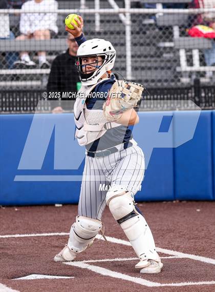 Thumbnail 2 in Melissa @ Wakeland (UIL 5A D1 Girls Softball Area) photogallery.