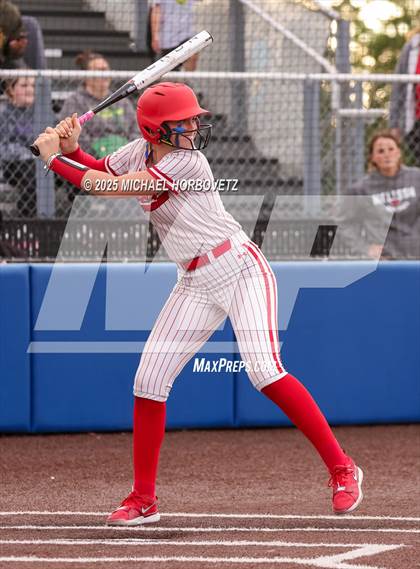 Thumbnail 3 in Melissa @ Wakeland (UIL 5A D1 Girls Softball Area) photogallery.