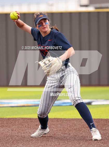 Thumbnail 2 in Melissa @ Wakeland (UIL 5A D1 Girls Softball Area) photogallery.