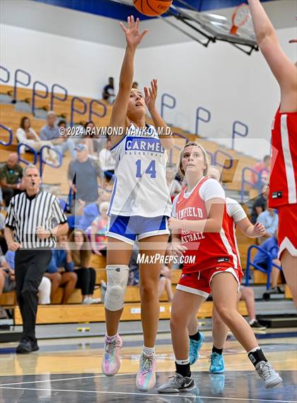 Thumbnail 2 in Carmel vs Plainfield (IBCA / IHSAA Showcase) photogallery.