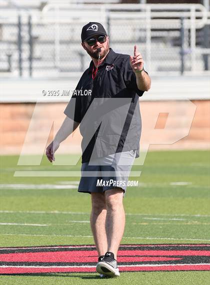 Thumbnail 1 in Peaster vs Mineral Wells (scrimmage) photogallery.
