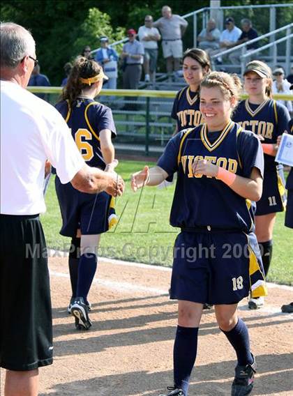 Thumbnail 2 in Victor vs West Seneca East (NYSPHSAA Class A Far West Regional) photogallery.